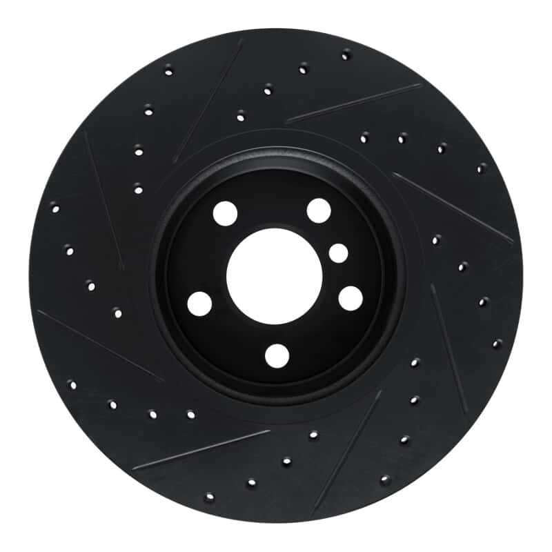 R1 Concepts — R1 18-25 BMW 330I Front Right Drilled & Slotted Black Brake Rotor
R1 Brake Rotor Drill - view 5
