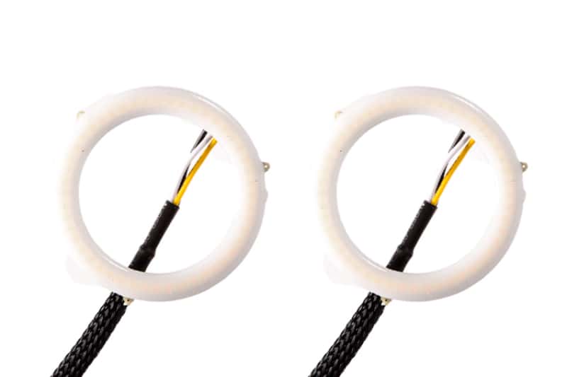 Diode Dynamics — Diode Dynamics Halo Lights LED 60mm - Red (Pair) - view 1