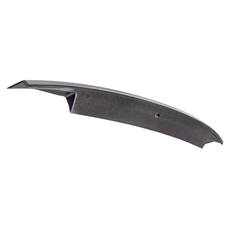 Anderson Composites — Anderson Composites 2024 Ford Mustang Type-AC Carbon Fiber Rear Spoiler Module W/ Spoiler Holes - view 6