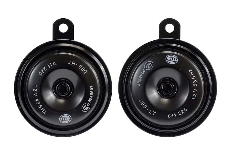 Hella — Hella Horn Kit Bx Blk Disc 92Mm 12V Univ - view 9