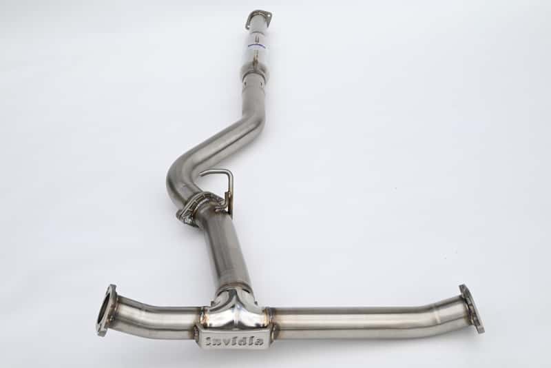 Invidia — Invidia 22+ Subaru WRX 3in. Mid-Pipe w/ Resonator - view 4