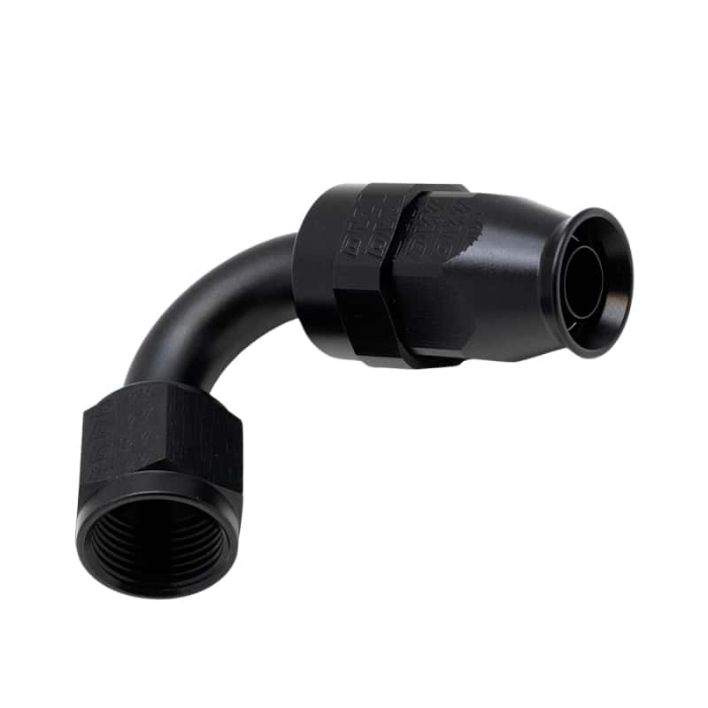 DeatschWerks — DeatschWerks 8 AN Female Flare Swivel 120-Degree Hose End PTFE - Anodized Matte Black
Lines & Fittings - view 1