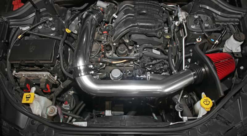 Spectre — Spectre 11-15 Jeep Grand Cherokee V6-3.6L F/I Air Intake Kit - Polished w/Red Filter
Spectre Air Intake K
Air Intake System - view 10