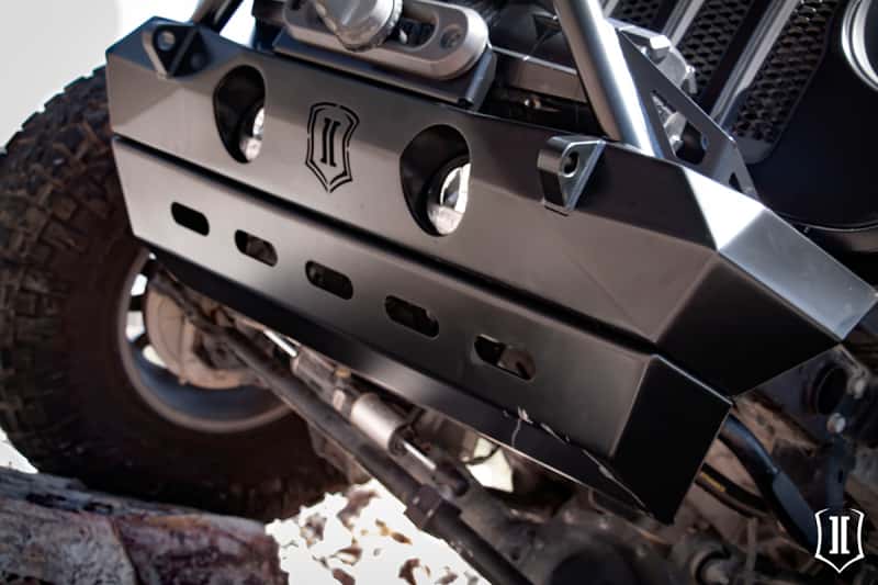 ICON — ICON 2018+ Jeep Wrangler JL / 2020+ JT Front Pro-Series Bumper Skid
SKID PLATE - view 6