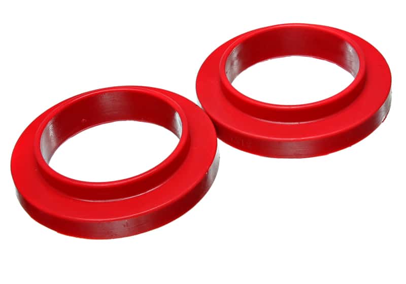 Energy Suspension — Energy Suspension Universal 3 3/4in ID 25 7/16in OD 3/4in H Red Coil Spring Isolators (2 per set)
CoilSprngInsulator - view 3