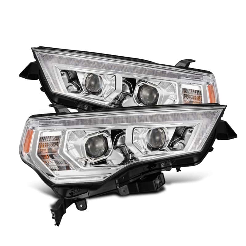 AlphaRex — AlphaRex 14-22 Toyota 4Runner PRO-Series Projector Headlights Black w/Seq. Sig. + DRL
Projector Headlights - view 1