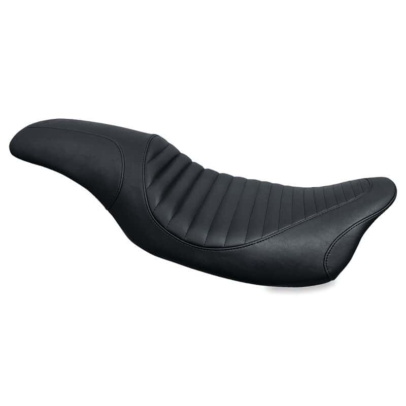 Mustang Motorcycle — Mustang 08-21 Harley Electra Glide,Rd Glide,Rd King,Str Glide Tripper Fastback 1PC Seat - Black - view 1