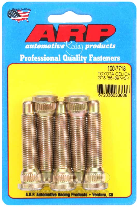 ARP — ARP 86-89 Toyota Celica GTS Front Wheel Stud Kit - view 1