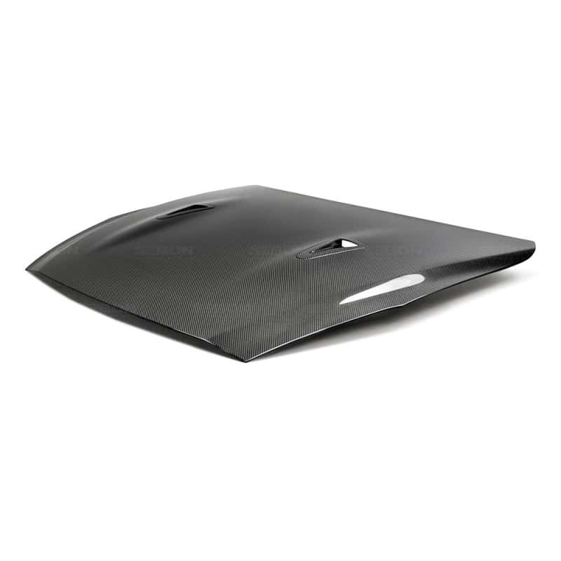 Seibon — Seibon 09-10 Nissan GTR R35 OEM Carbon Fiber Hood - view 2