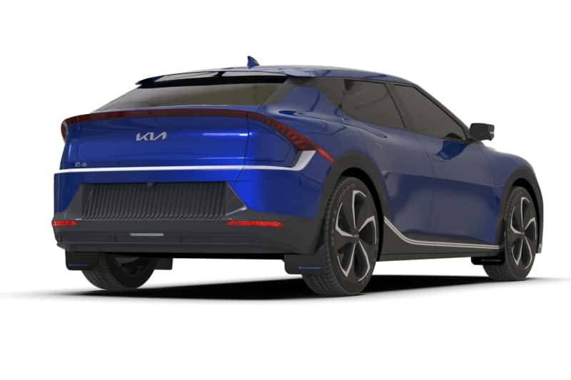 Rally Armor — Rally Armor 22-24 Kia EV6 Black UR Mud Flap White Logo
Mud Flap - view 3