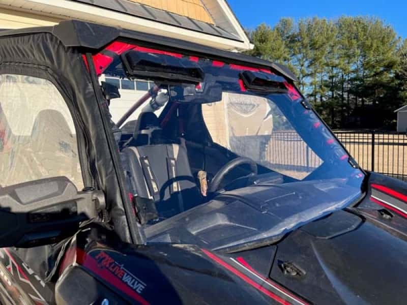 Seizmik — Seizmik 20-23 Kawasaki KRX1000 Teryx 1.75 in. Windshield Vented AR2 - view 1