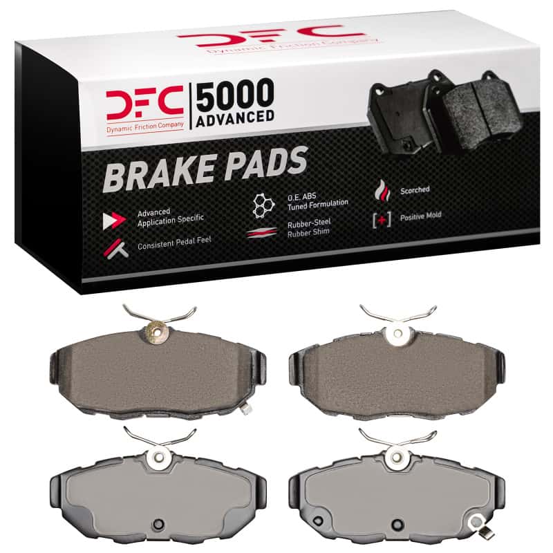 DFC — DFC 05-14 Ford Mustang Rear 5000 Advanced Ceramic Brake Pads
DFC Brake Pad Set - view 1
