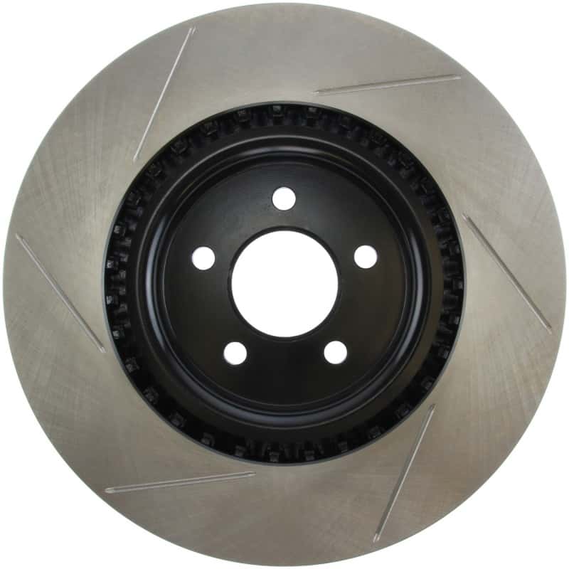 Stoptech — StopTech Power Slot 07-10 Ford Mustang Shelby Front Left Slotted Rotor
Sport Slotted Rotor
Disc Brake Rotor - view 2