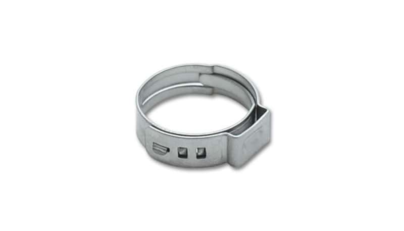 Vibrant — Vibrant One Ear Stepless Pinch Clamps 25.4-28.6mm clamping range (Pack of 10) SS 7mm band width
25.4-28.6mSSClmp10Pk
Hose Clamp - view 1