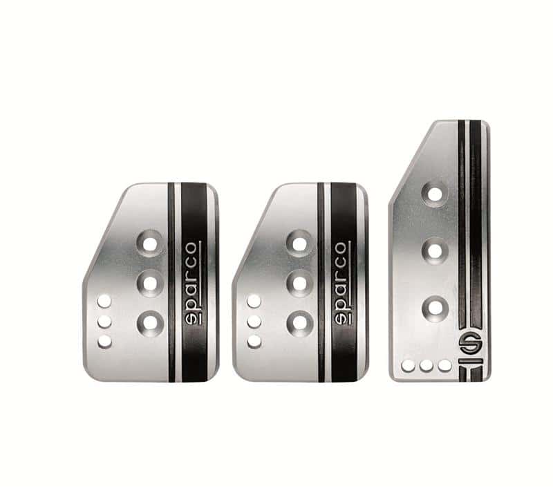 SPARCO — Sparco Pedal Set Settanta Short Silver - view 1