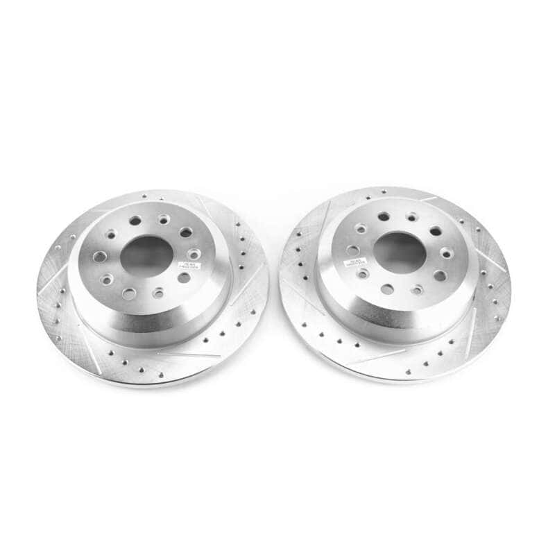 PowerStop — Power Stop 2018 Jeep Wrangler Rear Evolution Drilled & Slotted Rotors - Pair
PowerStop XPR - view 2