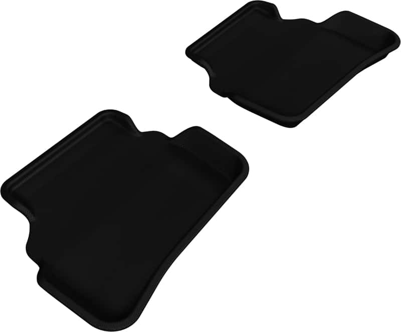 3D MAXpider — 3D MAXpider 2008-2014 Mercedes-Benz C-Class Sedan W204 Kagu 2nd Row Floormats - Black
Floor Mat Set - view 1