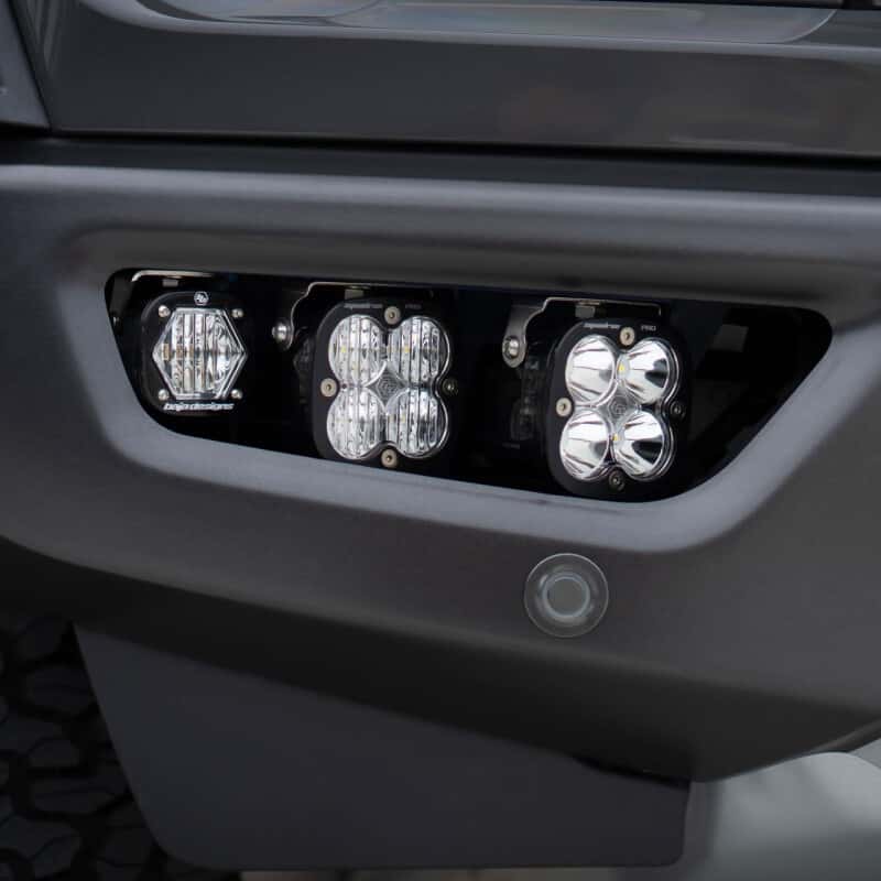 Baja Designs — Baja Designs 2021+ Ford Raptor Aftermarket Fog Pocket Unlimited Kit - view 2