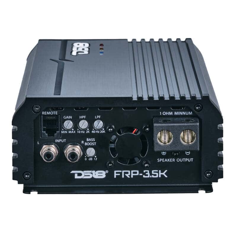 DS18 — DS18 1-Channel Amp Class D Full-Range Monoblock 3500 Watts RMS/1ohm Titanium - view 4