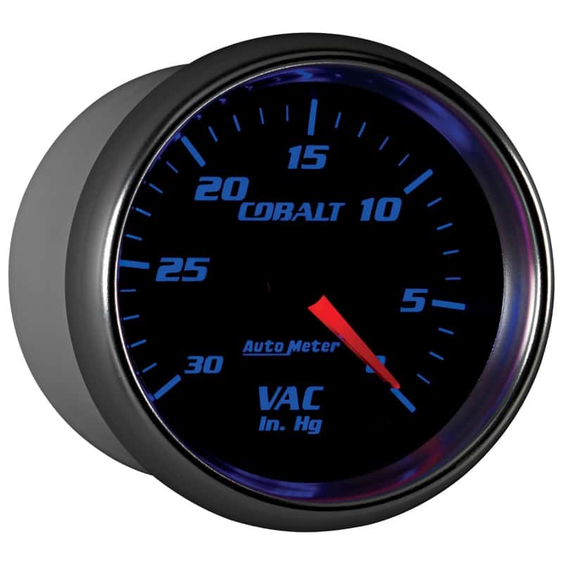 AutoMeter — Autometer Cobalt 2-5/8in. / 0-30 IN HG / Mechanical Vacuum Gauge
GA 2.6" VAC MECH CB - view 12