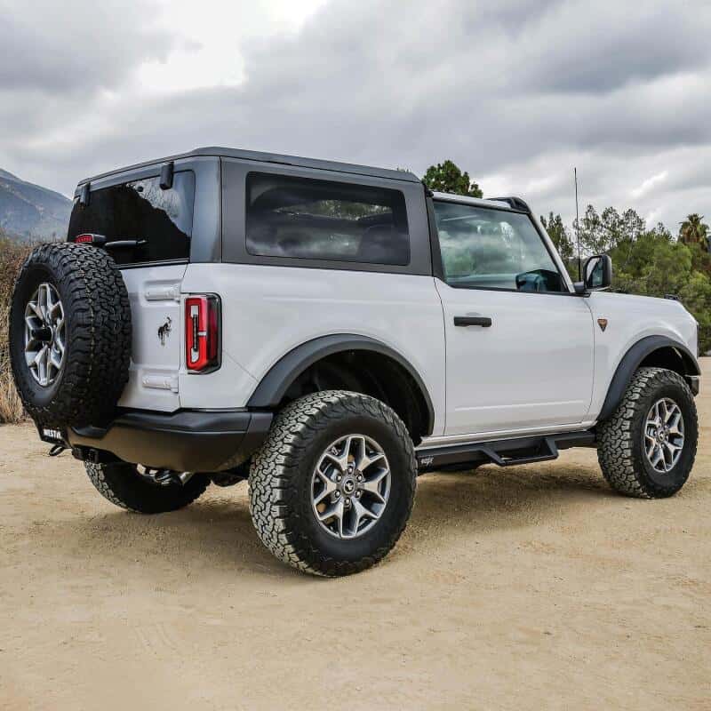 Westin — Westin/HDX 2021+ Ford Bronco (2-Door) Drop Nerf Step Bars - Textured Black
Nerf/Step Bar - view 6