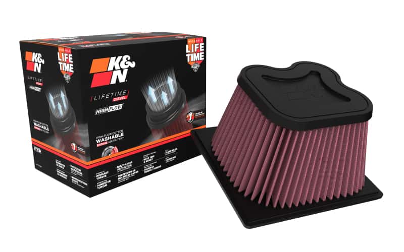 K&N Engineering — K&N 07 Dodge Ram 2500/3500 6.7L-L6 DSL Drop In Air Filter
Replacement Air Filt
Air Filter - view 3