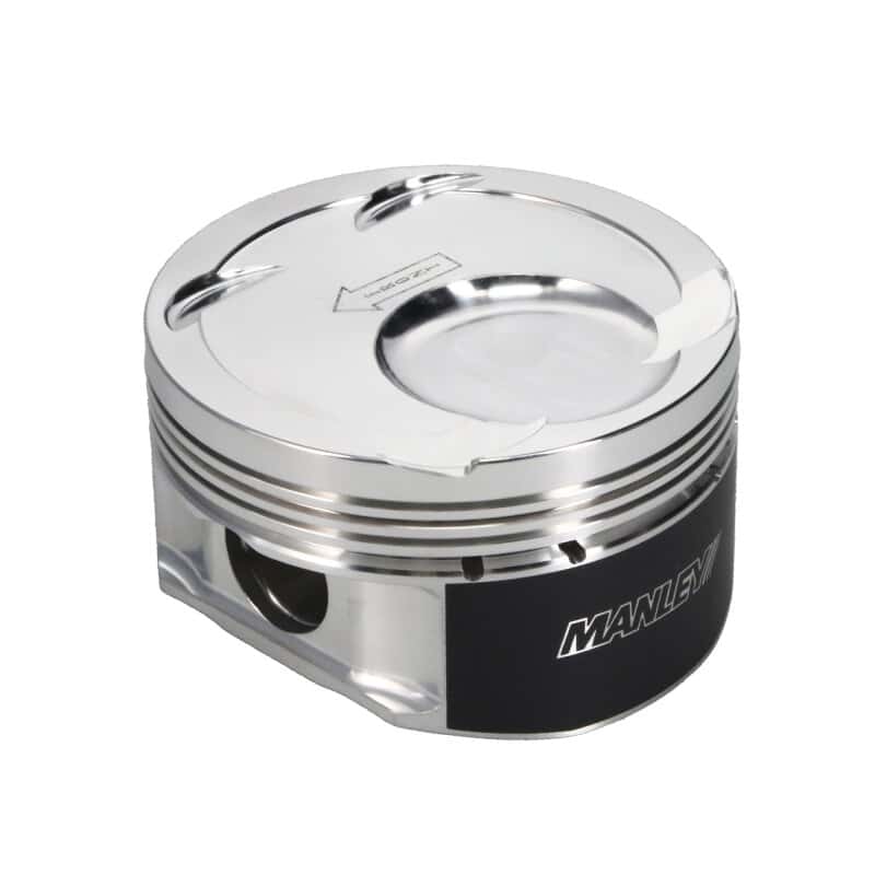 Manley Performance — Manley Ford 3.5L Ecoboost 3.642in Bore 1.239in Comp Height -8.5cc Dish Extreme Duty Piston Set
Piston Set - view 1
