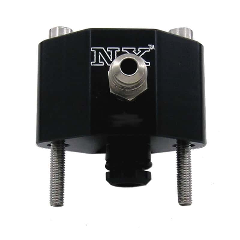 Nitrous Express — Nitrous Express 2005+ Ford 4.6L/5.4L 3V Billet Fuel Rail Adapter
NitrousFuelLineAdptK
Fuel Line Adapter - view 3