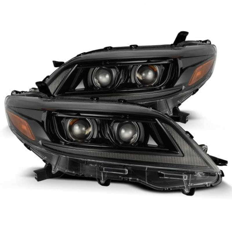AlphaRex — AlphaRex 11-21 Toyota Sienna LUXX LED Proj Headlights Plank Style Alpha Black w/Seq Signal/DRL
Projector Headlights - view 7