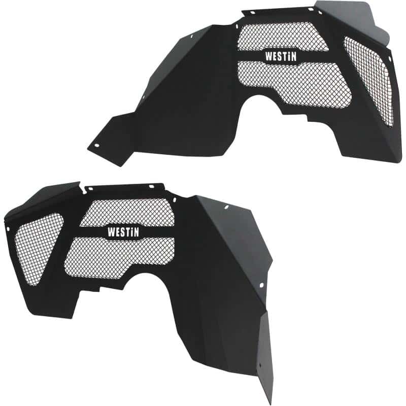 Westin — Westin 07-18 Jeep Wrangler JK Inner Fenders - Front - Textured Black
Fender - view 1