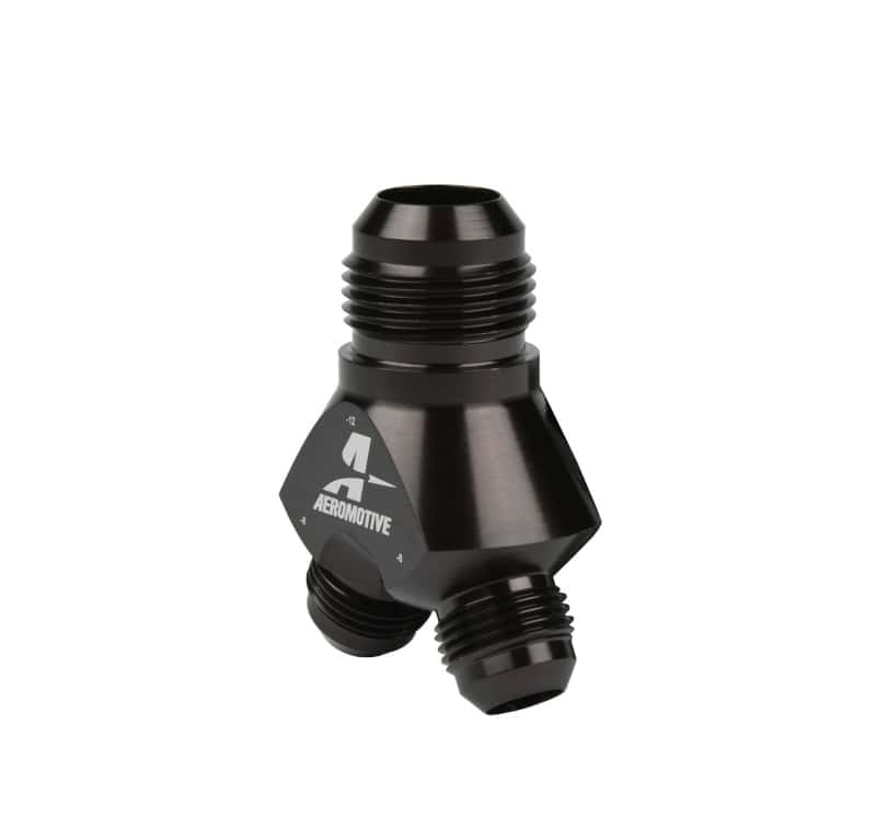 Aeromotive — Aeromotive Y-Block - AN-12 - 2x AN-08
Y-Block - view 2