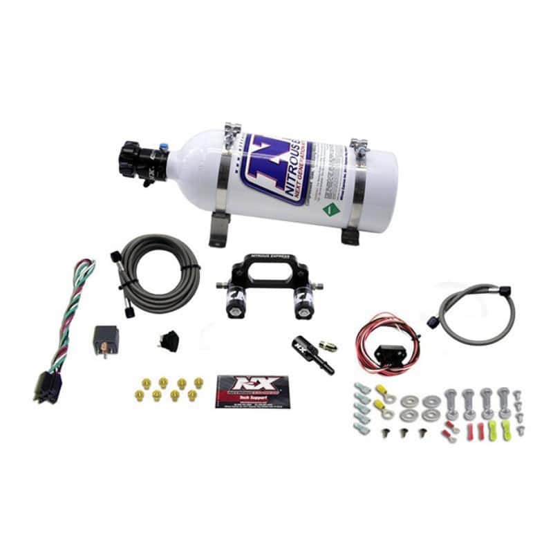 Nitrous Express — Nitrous Express Polaris RZR 800cc Nitrous Plate Kit w/5.0lb Bottle
Injection System Kit
N2OSys - view 3