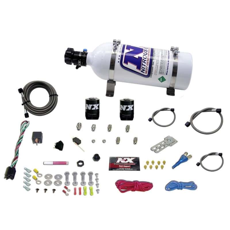Nitrous Express — Nitrous Express Shark SHO 400 HP Single Nozzle Nitrous Kit w/5lb Bottle
Injection System Kit
N2OSys - view 1