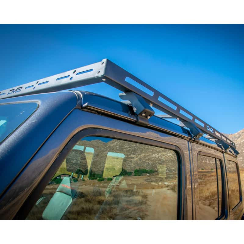 DV8 Offroad — DV8 Offroad 18-21 Jeep Wrangler JL 4-Door Roof Rack - view 7