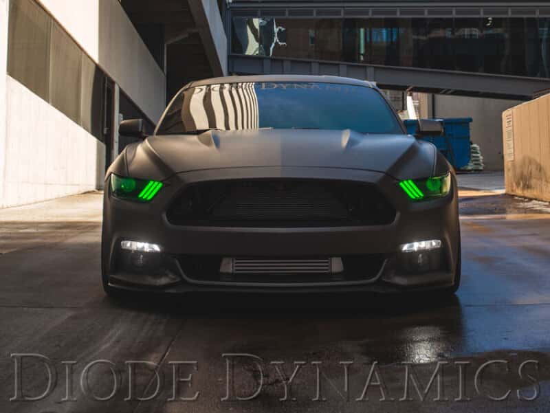 Diode Dynamics — Diode Dynamics 15-17 Ford Mustang RGBW DRL LED Boards - view 5
