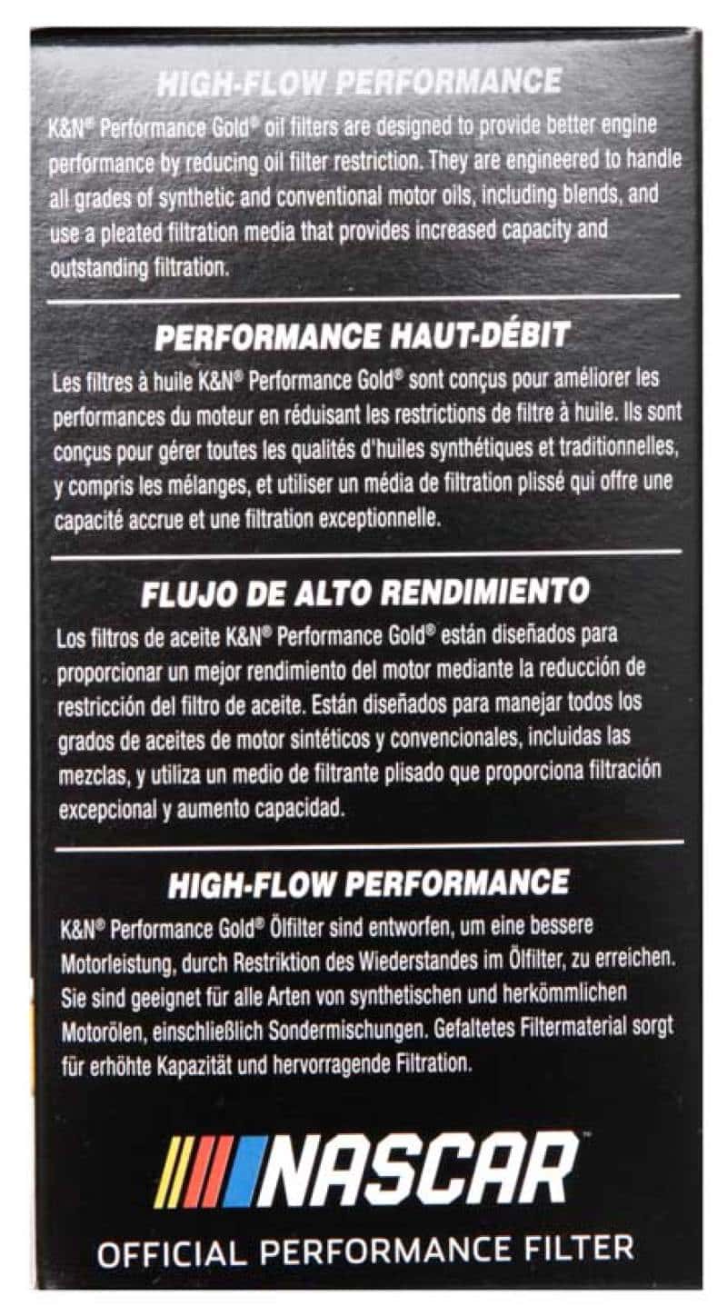K&N Engineering — K&N 2014 Mercedes-Benz G550 5.5L Oil Filter - view 9