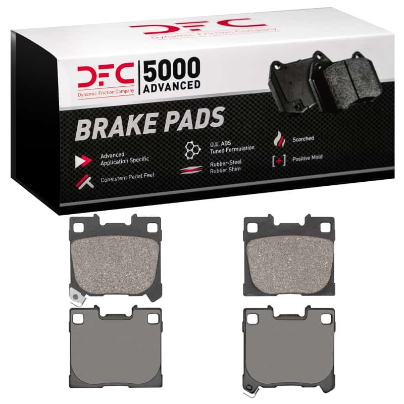 DFC — DFC 22-25 Toyota GR Corolla Rear 5000 Advanced Low Metallic Brake Pads - view 1