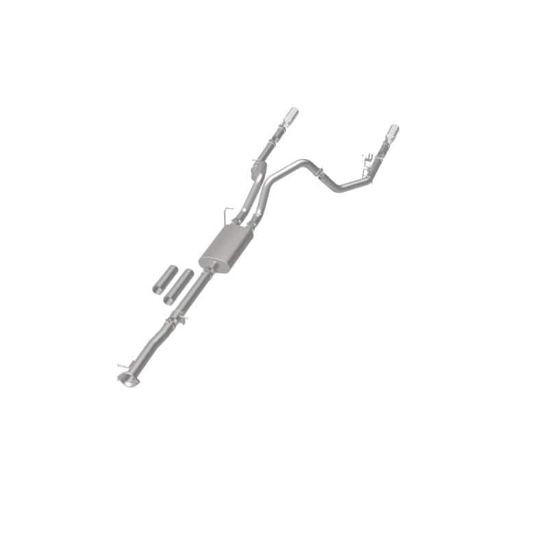 Magnaflow — MagnaFlow Stainless Cat-Back Exhaust 2015 Chevy Silverado 2500HD 6.0L Dual Split Rear Exit 4in
Cat-Back - view 14