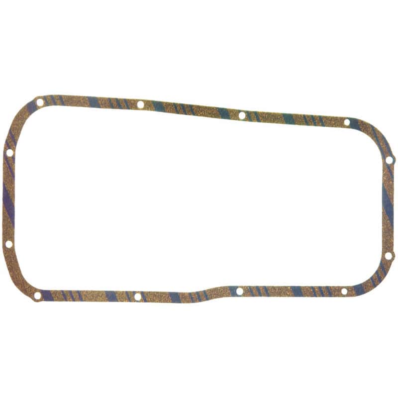 Fel-Pro — Fel-Pro Nissan 240SX OS 30644 C Engine Oil Pan Gasket Set Blue Stripe cork-rubber - view 1