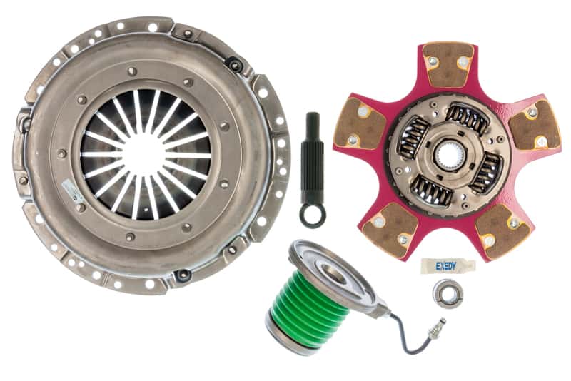 Exedy — Exedy 2005-2010 Ford Mustang V8 Stage 2 Cerametallic Clutch Paddle Style Disc w/Hydraulic SC
Stage 2 Clutch Kit
Clutch Kit - view 2
