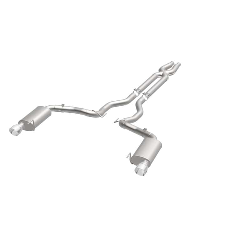 Magnaflow — MagnaFlow Cat Back, SS, 3in, Street, Dual Split Polished 4.5in Tips 2015 Ford Mustang GT V8 5.0L
Cat-Back - view 23