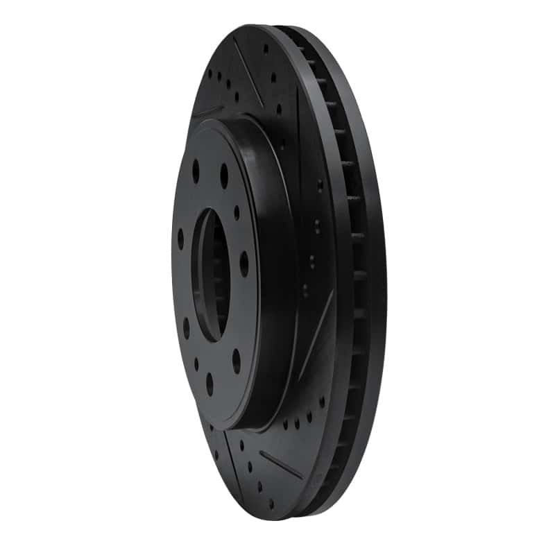 R1 Concepts — R1 09-09 Ford F-150 RWD Front Right Drilled & Slotted Black Brake Rotor
R1 Brake Rotor Drill - view 2