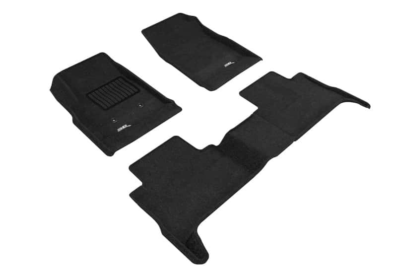 3D MAXpider — 3D MAXpider 15-22Chevrolet Colorado Crew Cab Elegant 1st 2nd Row - Floor Mat Set (Black)
Floor Mat Set - view 1