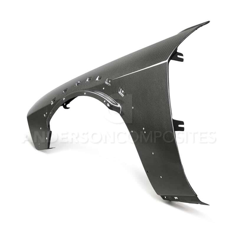Anderson Composites — Anderson Composites 2018 Dodge Demon Carbon Fiber Front Fenders (Pair) - view 4