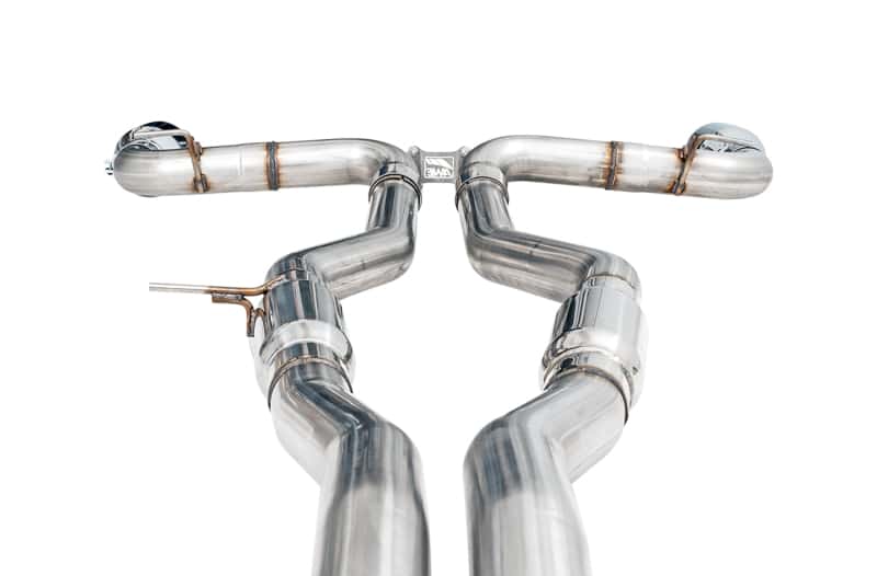 AWE Tuning — AWE Tuning 2020 Toyota Supra A90 Track Edition Exhaust - 5in Chrome Silver Tips
Track Exhaust - view 4