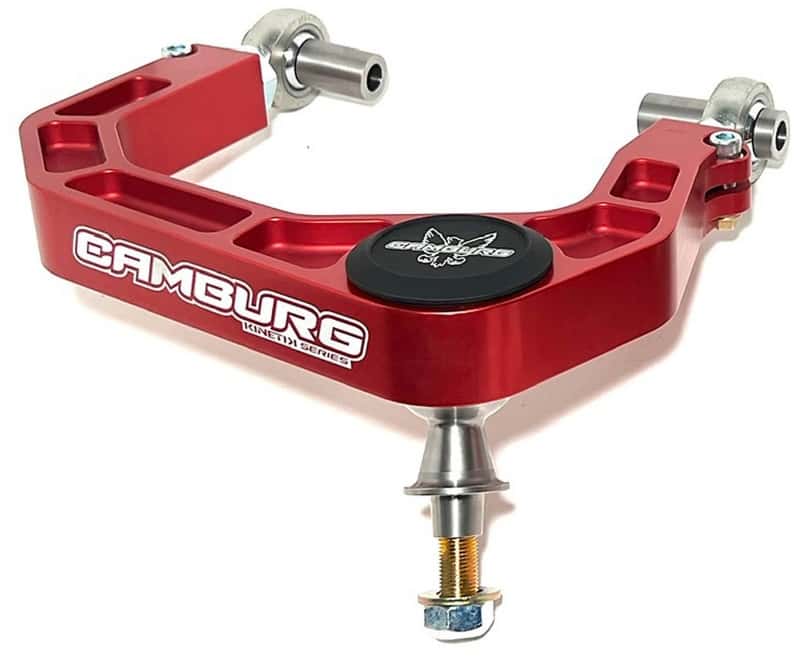 Camburg — Camburg Ford Bronco 21-23 KINETIK V2 Performance Billet Uniball Upper Arms (Red)
Control Arm Kit - view 4