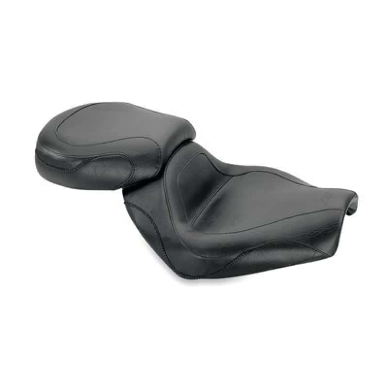 Mustang Motorcycle — Mustang 04 Suzuki VZ1600 Marauder, 04-05 Boulevard M95 Sport Touring 2PC Seat - Black - view 1