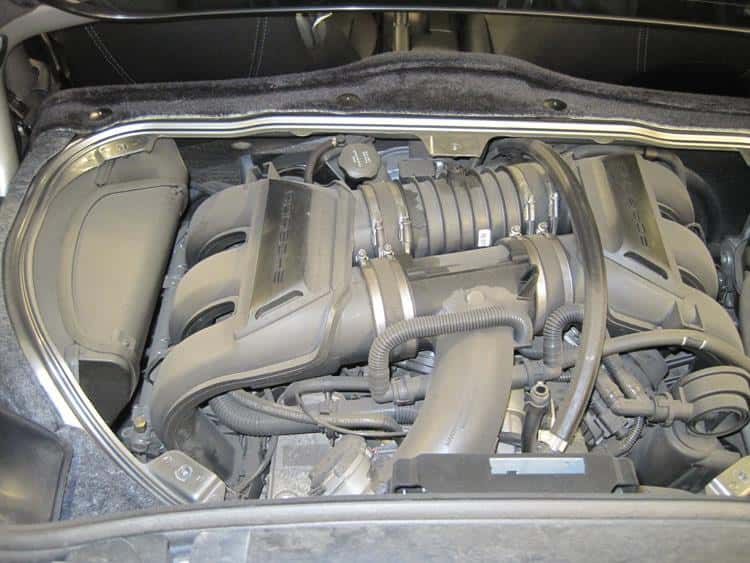 K&N Engineering — K&N 05-06 Porsche Boxster 2.7L-F6/3.2L-F6 Drop In Air Filter
Replacement Air Filt
Air Filter - view 2