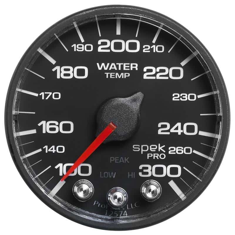 AutoMeter — Autometer Spek-Pro - Nascar 2-1/16in Water Temp 100- 300F Bfb Ecu
GA 2" WT BFB ECU SPK - view 2