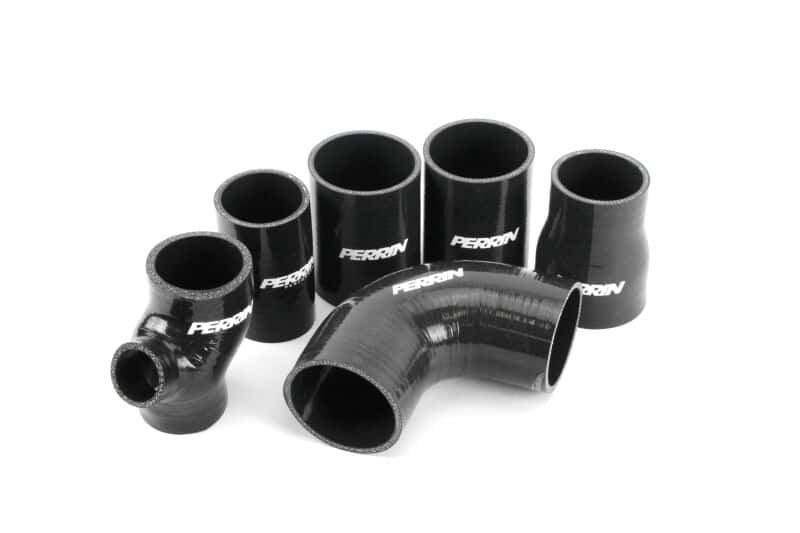 Perrin Performance — PERRIN 15-21 Subaru WRX Front Mount Intercooler Boost Tube Kit - Red - view 2